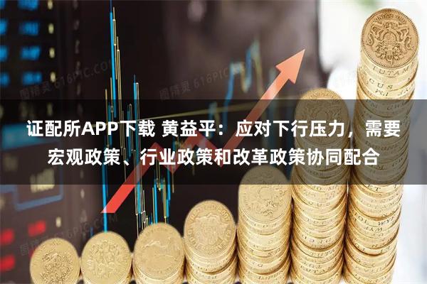 证配所APP下载 黄益平：应对下行压力，需要宏观政策、行业政策和改革政策协同配合