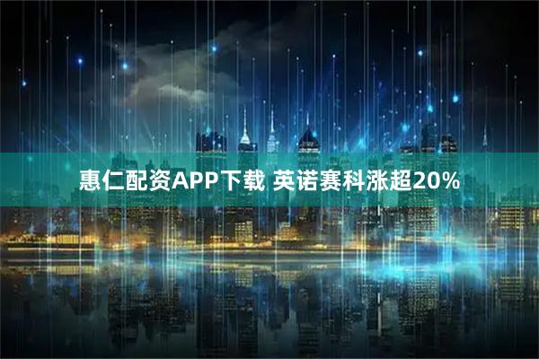 惠仁配资APP下载 英诺赛科涨超20%